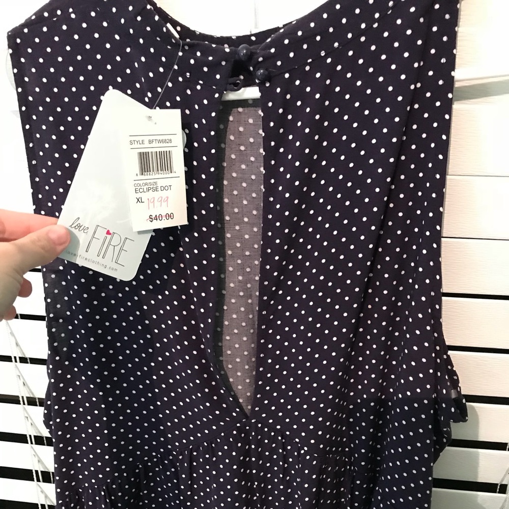 Love, Fire brand, XL sleeveless blouse